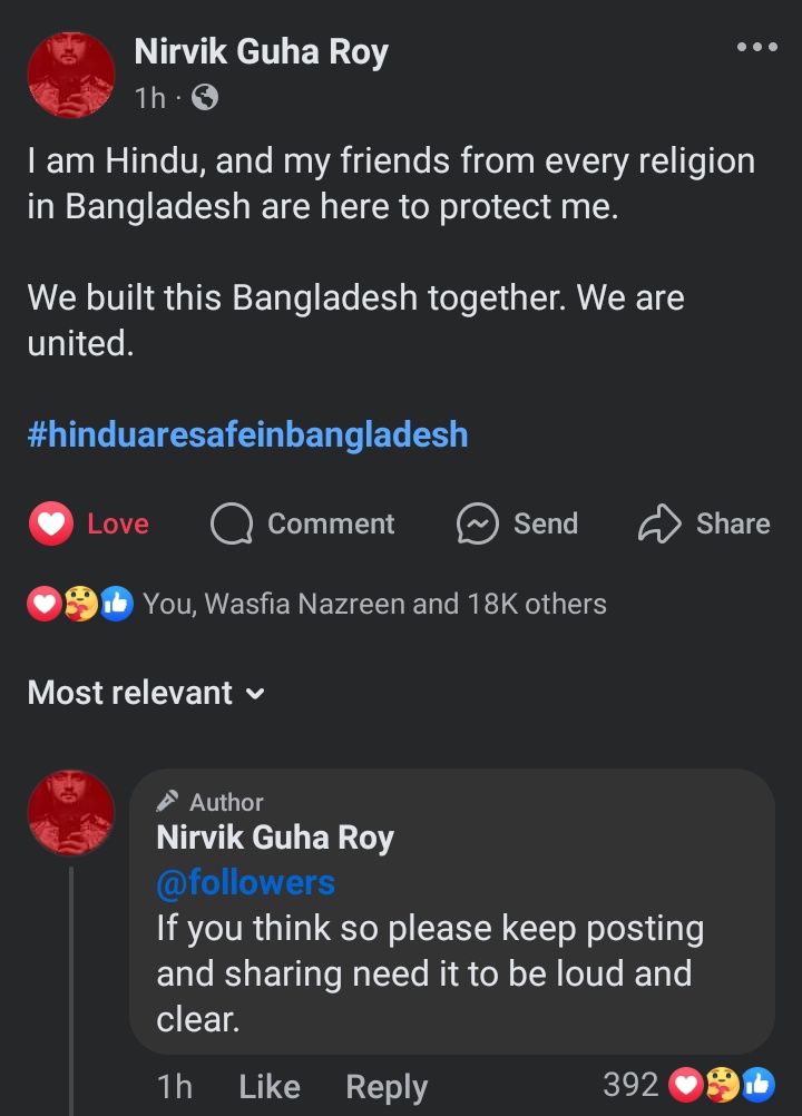 polarnight613's tweet image. #HindusAreSafeInBangladesh
#WeStandWithMinorities 
#StopIndianPropaganda
#HindusAreSafe
#CommunalHarmony
#ProtectAllFaiths
#UnitedBangladesh
#SafeCommunities