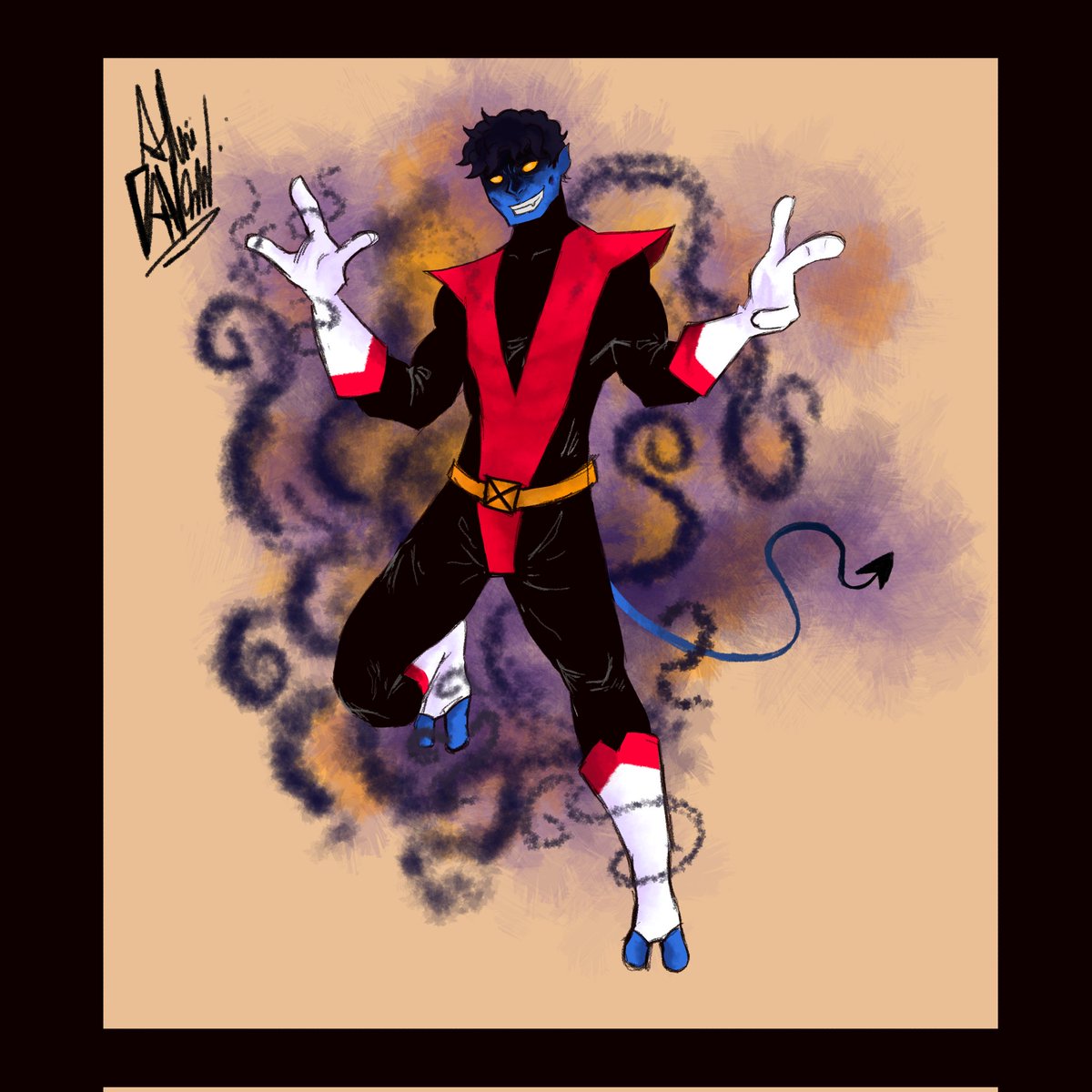 JAdrianNH's tweet photo. Esta cuenta fue pensada para subir mis dibujos
Asi que Nigthcrawler señores

#art #digitalart #draw #drawings #xmen #xmenfanart #nightcrawler #MarvelComics #marvelcharacter https://t.co/Ohm5eT4jbA
