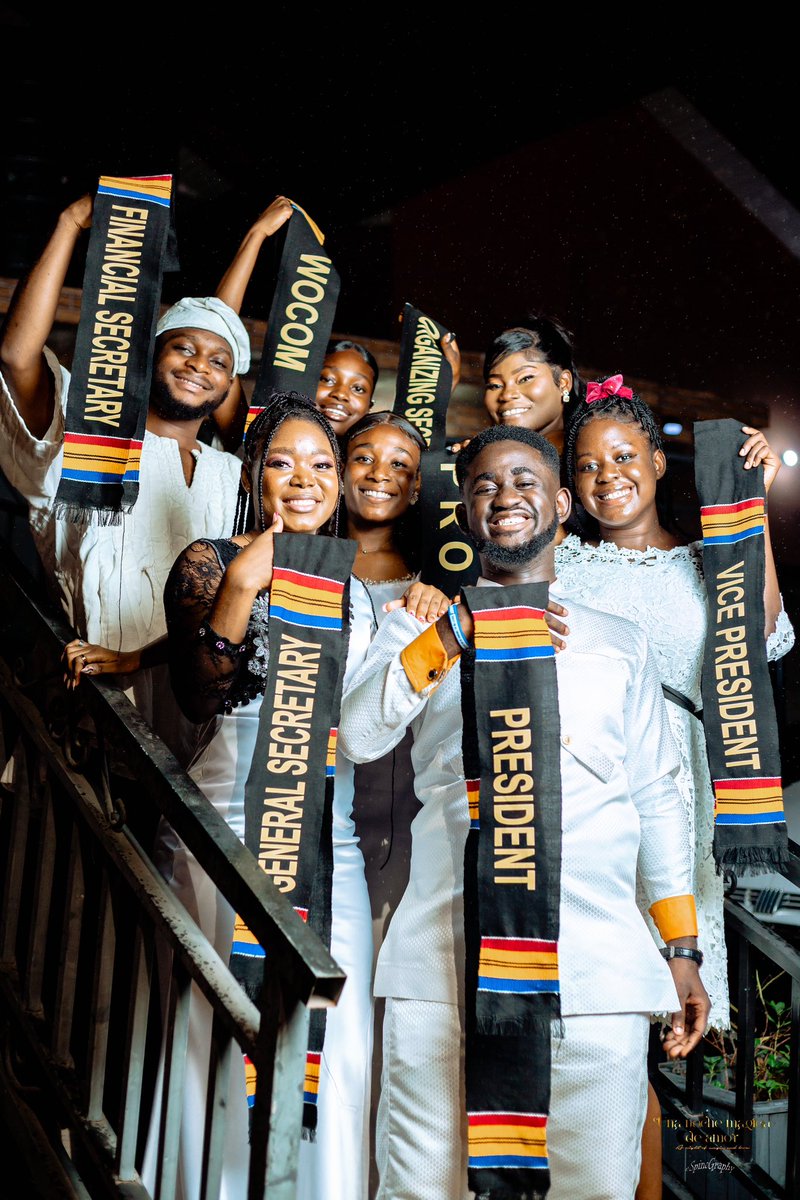 i_am_nereus1's tweet photo. It's official! I've passed the baton as GADRES Prez! We crushed it with 30+ initiatives, awareness campaigns, and career-boosting moves! Now, it's time to cheer on the next leader!
 #GADRES #LeadershipGoals #KNUST #NewChapter https://t.co/6lsZZK6poM