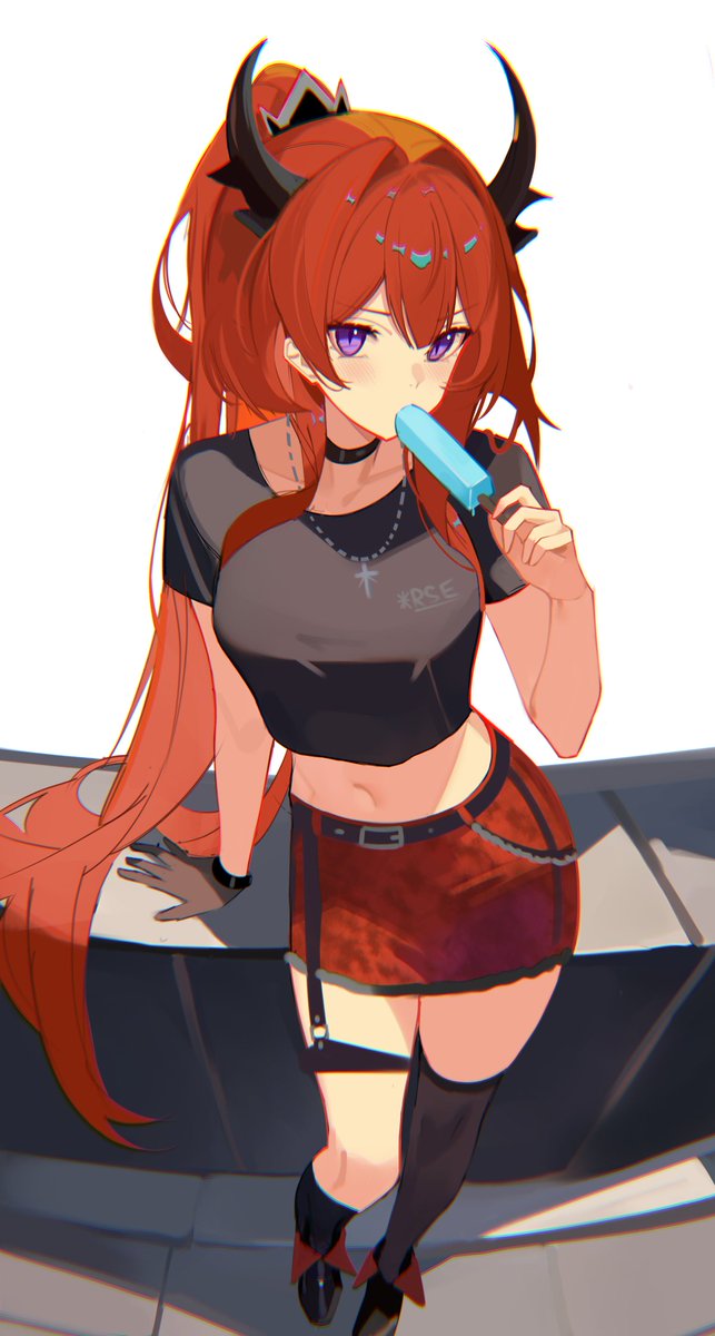DZyyeeeee's tweet photo. スルト 😤😤
#arknights #アークナイツ
#明日方舟 #명일방주
 #surtr https://t.co/BpBKGNSTK1