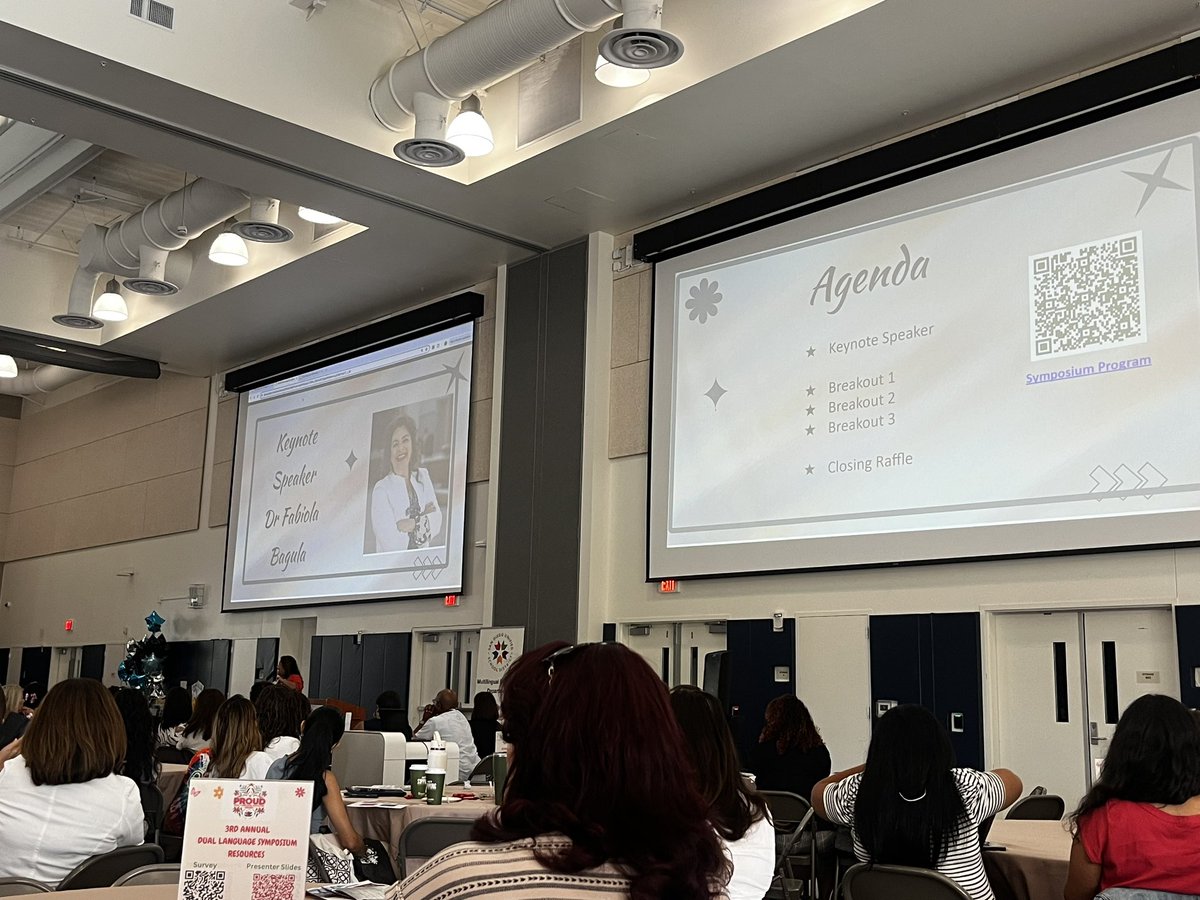 Thank you <a href="/sdusdmed/">SDUSD Multilingual Education Department</a> for hosting such a wonderful event this morning! Bilingual pathways, literacy, ideas for struggling learners, and inspiring stories! I’m also grateful so many of my teachers attended 🎉