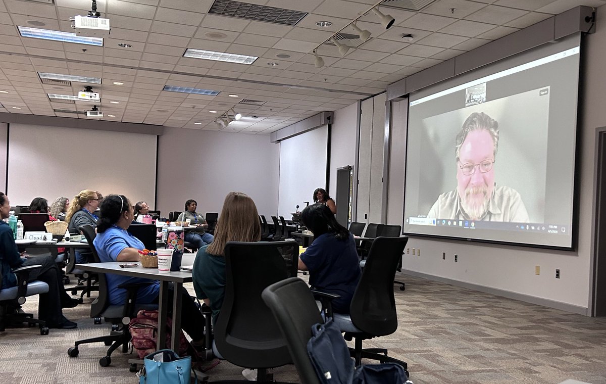MarshaSirkin's tweet photo. Excited to learn from Dr. Luke Dollar from @NatGeo at our Using Literacy to Enhance STEM session at @NCCATNews @TheScienceHouse https://t.co/ze8a3bCbfh