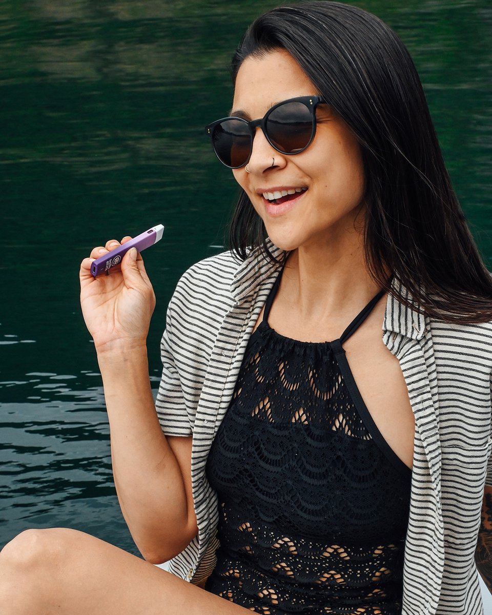It feels like #summer with our Liquid Live All-In-One vapes! This week's forecast calls for heat with a chance of clouds. We've got some changes coming soon to our #vape technology so keep an eye out. 🌲💜💨