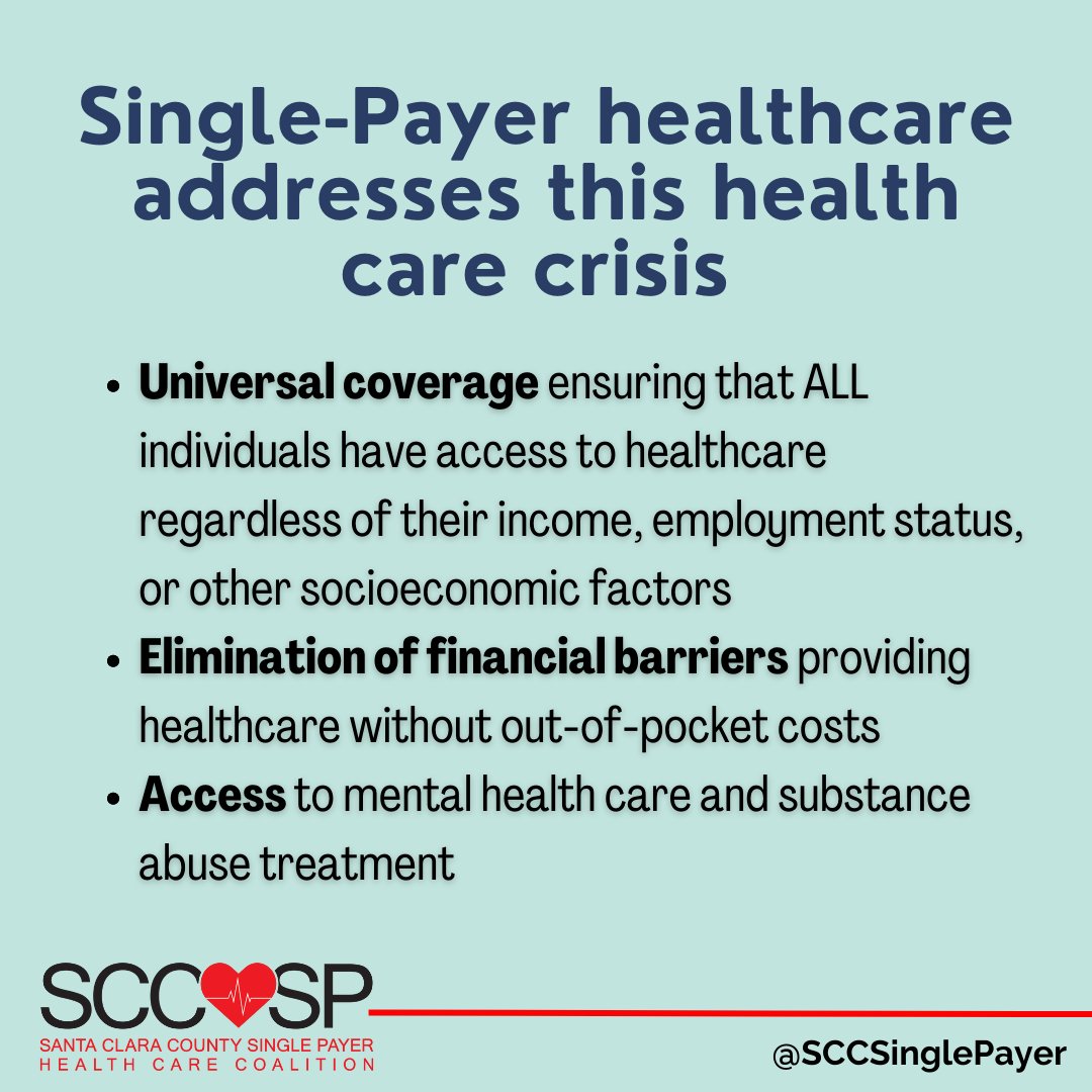 On average, the homeless experience higher rates of illness and die 12 years sooner than the general U.S. population. 

Single-payer healthcare would address this healthcare crisis through universal coverage, elimination of financial barriers, and access to treatment.