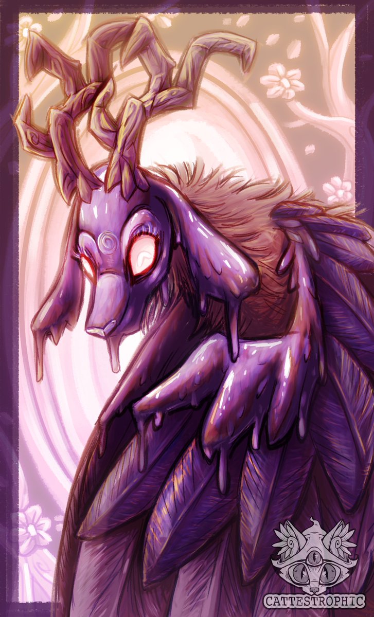 Late Art Fight attack posting ragh - here's Maliva for <a href="/dovemiint/">kran !!</a>! :3
#art #artistontwitter #artfight #deer #fantasyart #krita #digitalpainting