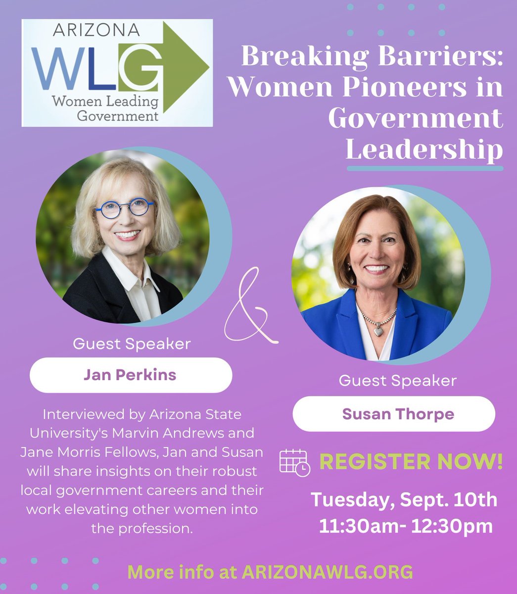 Arizona Women Leading Government (AZ WLG) tweet media