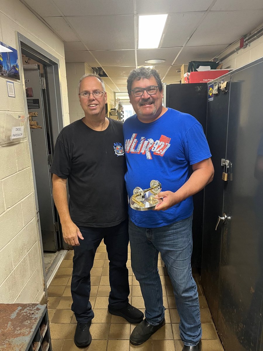 Congratulations to Roberto, Greg, Danny, and Jerry on your retirement this month.