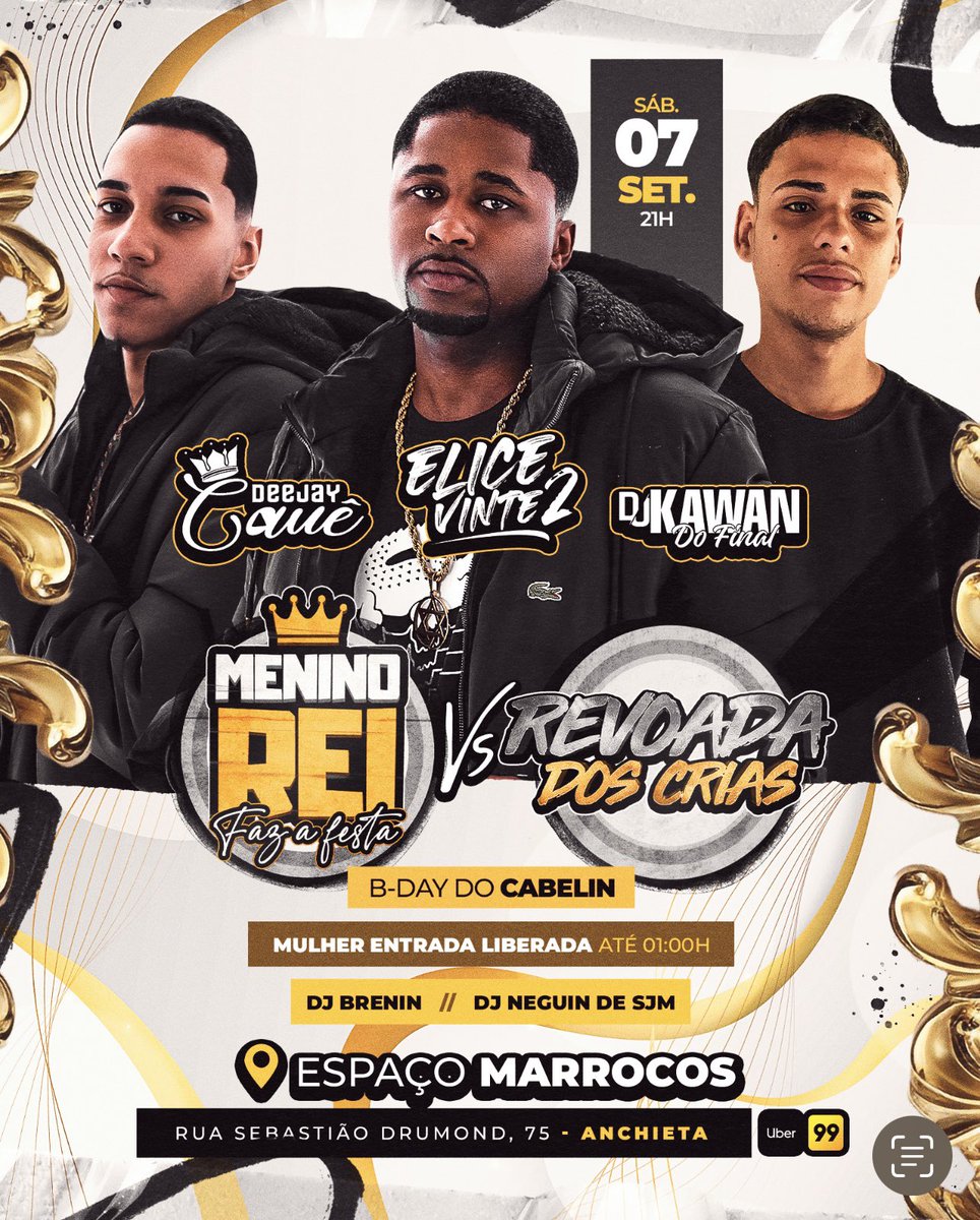 CabelinRenan's tweet photo. 👑 MENINO REI FAZ A FESTA 👑
🎊APRESENTA: ANIVERSÁRIO DO CABELIN  🎊

7  DE  SETEMBRO 📅
21:00⏰
ESPAÇO MARROCOS

MULHER: 0800 ATÉ 01:00 https://t.co/hf3IticL7H