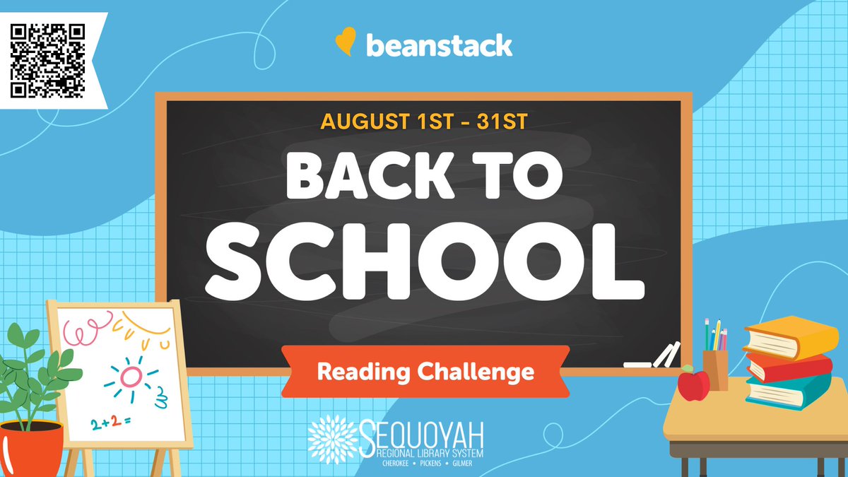 Sandy McPherson (@ceslearningden) on Twitter photo The Sequoyah Regional Library has a new Beanstack Challenge to help you start the school year right by setting goals, getting organized, and, of course, reading! Log your reading to earn badges throughout the challenge. <a href="/SequoyahRegLib/">Sequoyah Regional Library System</a>
#CESfam #ClaytonCougarNation The Sequoyah Regional Library has a new Beanstack Challenge to help you start the school year right by setting goals, getting organized, and, of course, reading! Log your reading to earn badges throughout the challenge. <a href="/SequoyahRegLib/">Sequoyah Regional Library System</a>
#CESfam #ClaytonCougarNation