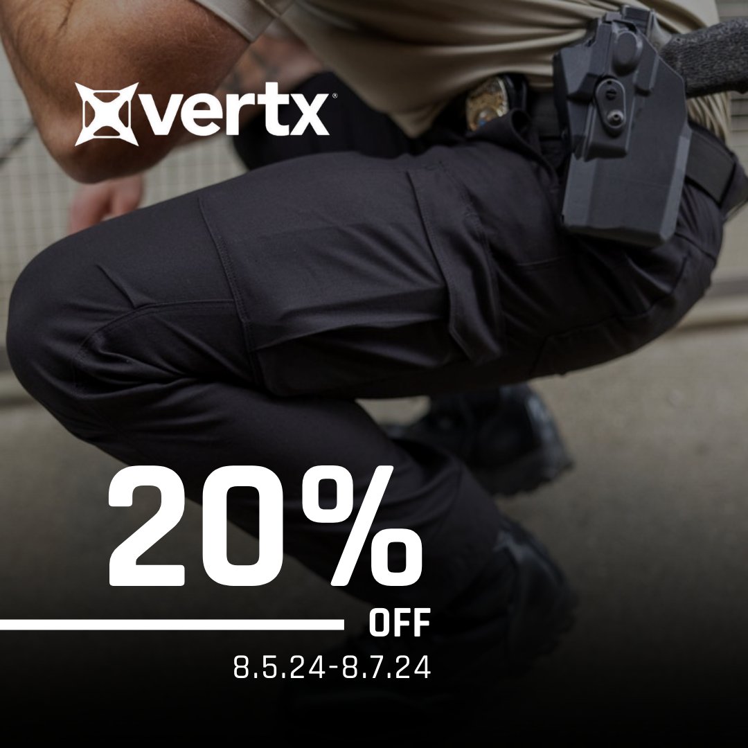 gallsauthority's tweet image. Enjoy 20% off all Vertx products at Galls, now through August 7th. 

Browse now 👉  bit.ly/46w9Twp

#vertx #policegear #safetyprofessionals #lawenforcement #workwear #galls