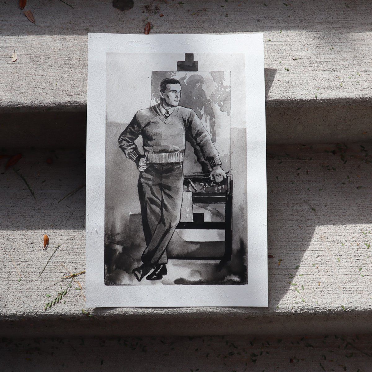 Ink Wash ft Joey Lee Cabral

Delve into Tom Lea's Ink Wash art with El Paso artist Joey Lee Cabral and learn Tom Lea's ink wash technique in a lesson designed for classroom use. Includes an instructional video with a step-by-step approach with Joey. Visit tomlea.com/curricula#inkw…