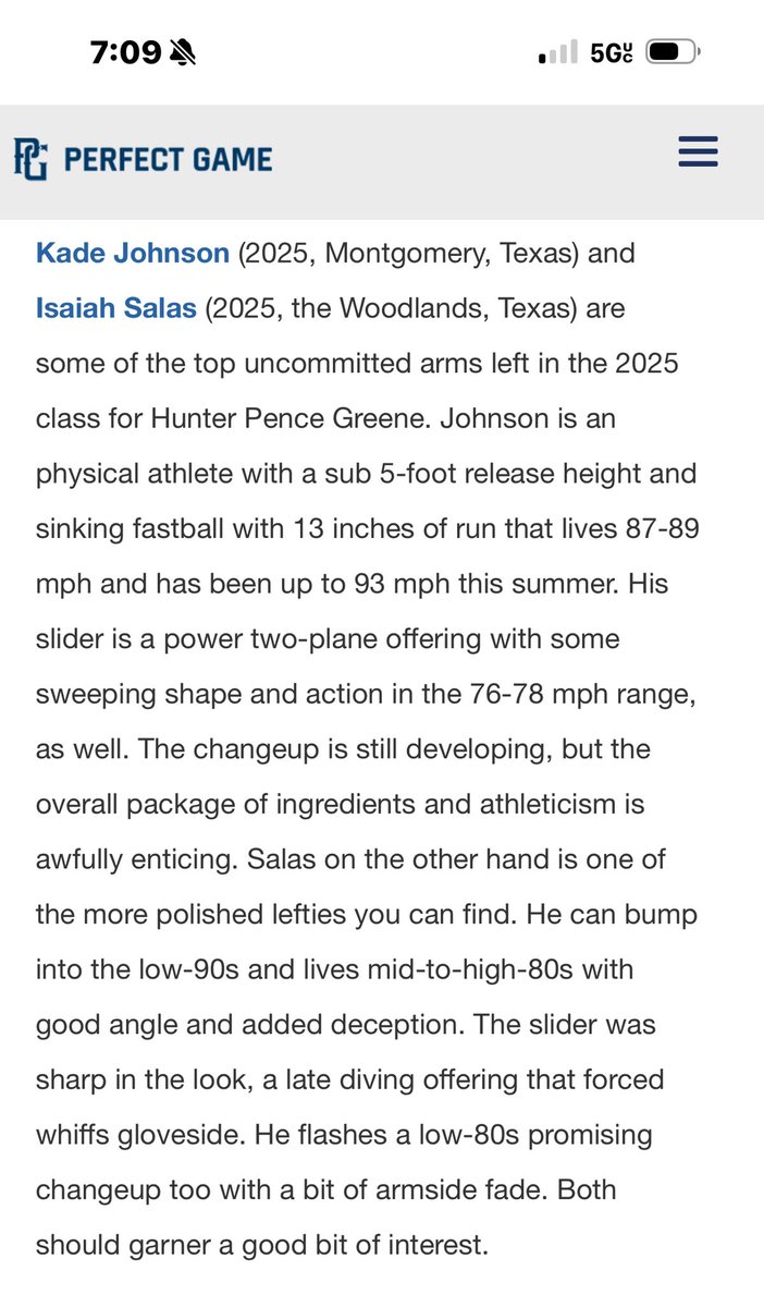 I'm Grateful to be mentioned. Thank you <a href="/IsaiahBurrows_/">Isaiah Burrows</a>  for the scouting report.