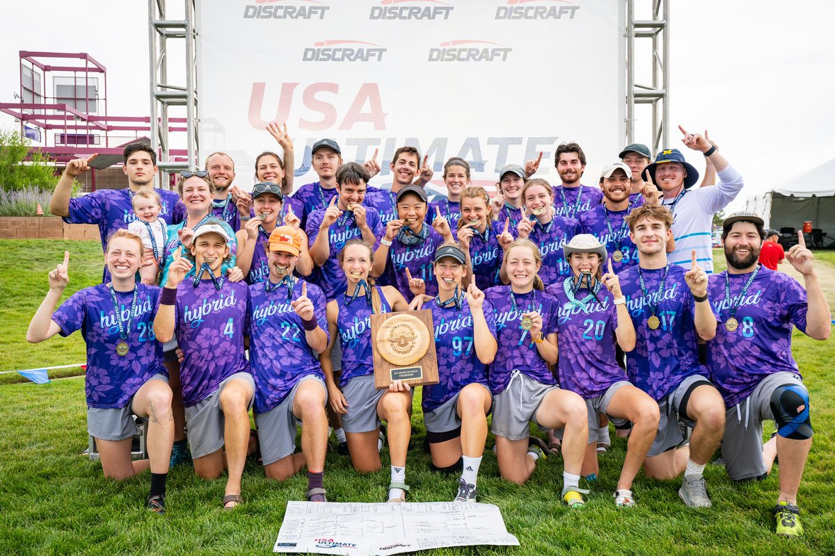 HybridUltimate's tweet photo. US Open champs!🥇 https://t.co/qzXtR73nBo