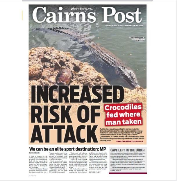 emma_cam's tweet photo. I had hoped my first front-page story would be under better circumstances. Nevertheless, I hope articles like this remind people not to feed wild animals, as it ultimately harms both them and us.

Read the print edition of the paper here https://t.co/zdoexNSdWX https://t.co/Kr1tHsdjEi