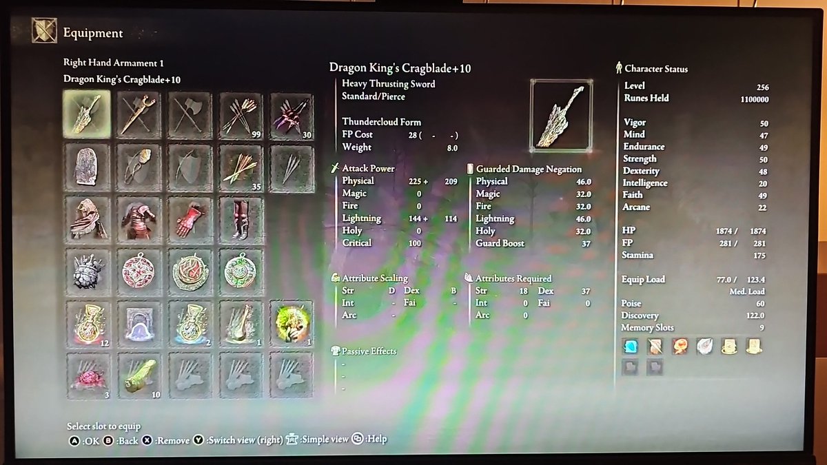 SaudiHistorian's tweet image. الوداع الدن رينق.. اجمل و افضل لعبة لعبتها في حياتي. ٢٦٠ ساعة. ليفلي ٢٥٦ وفي القيم الثالث. 

الأن بعتزل اللعبة و انتقل ل armored core 6