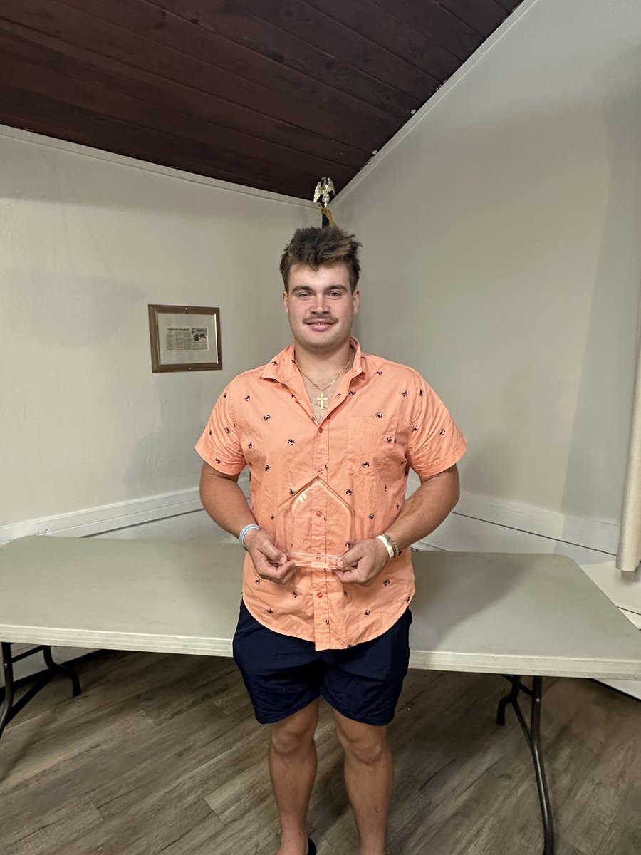 2024 Camden County AL League MVP

Finished Season with a - .431 batting Average.

On base Percentage - .571

Slugging Percentage - .980

Singles - 22

Doubles - 4

HR'S - 8

RBI's - 27

Runs Scored - 21

Fielding Percentage - 1.00

One of the best hitting summers we have seen!!⚾️