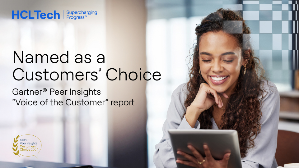 ajayjp's tweet photo. Thrilled to share that HCLTech was recently recognized with a Customers’ Choice distinction in the Gartner® Peer Insights “Voice of the Customer” report for Outsourced Digital Workplace Services, worldwide (ODWS). Read the full report here: https://t.co/dvbY8V63Om https://t.co/CpKLrPh5AT
