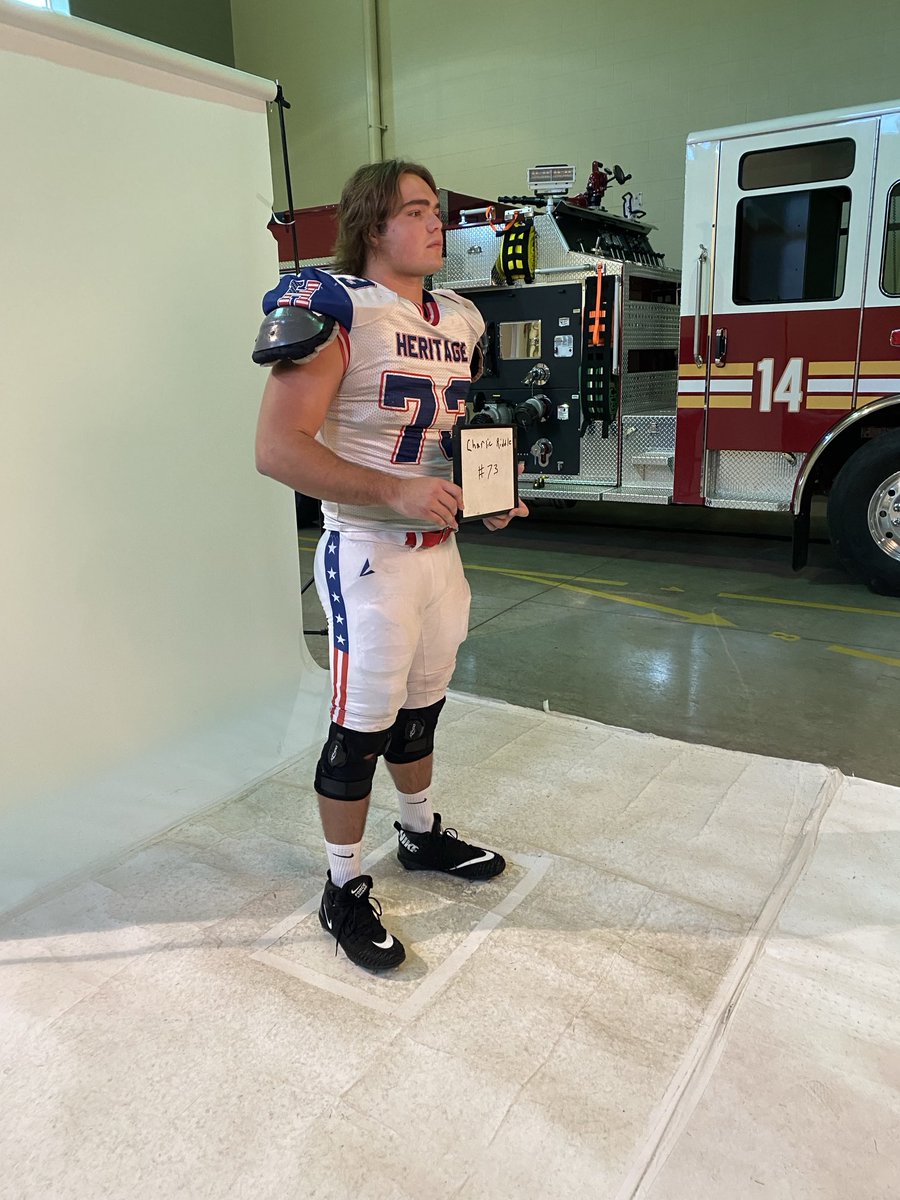 SidelineSwami1's tweet photo. Is this the year that ⁦@hhspatriotsfb⁩ usurps Adams Central as king of the ACAC? It’s very possible, especially with ⁦@CharlieRiddle73⁩ and ⁦@Bradenwalter_12⁩ showing the way. https://t.co/EApDMYYz16