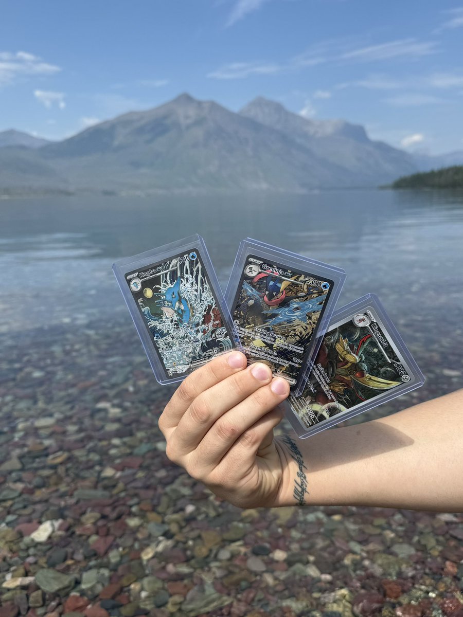 Nana_poke4's tweet image. 🚨🚨🚨Hi friends! Giving these beauties away to one lucky person all the way from Glacier Park 🚨🚨🚨

Follow 🙋🏻‍♀️
Like 👍🏻 
Retweet 🤓
Please share with other poke friends 🥰

Winner will be picked 8/9

US/ Canada only pls 🙏🏻
