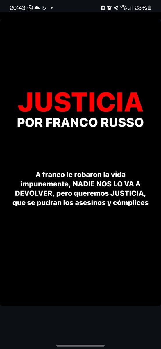 #justiciaporfranco