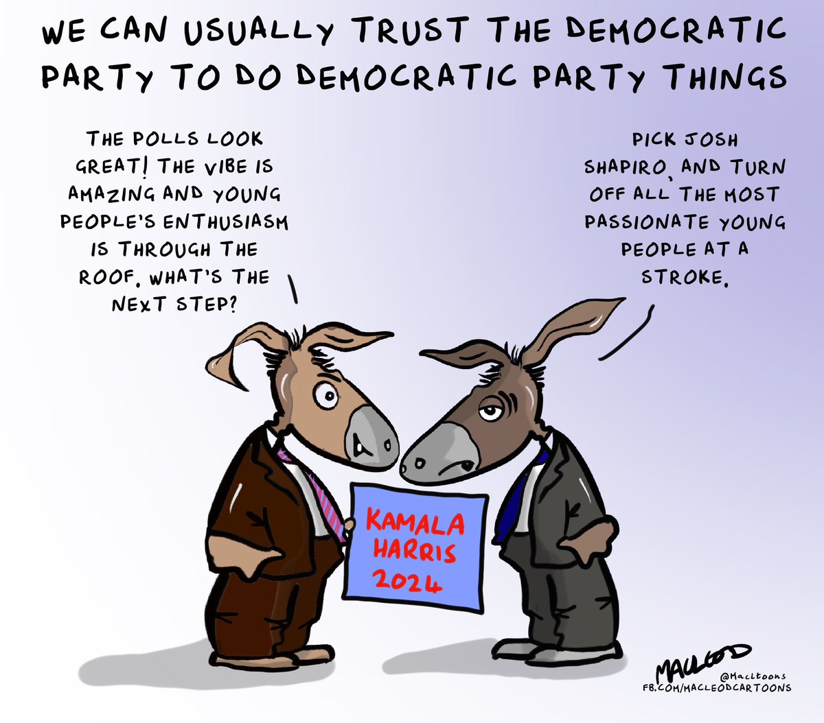 MacLtoons's tweet photo. #VPchoice #Kamala2024 #shapiro https://t.co/H0poxwVUUT