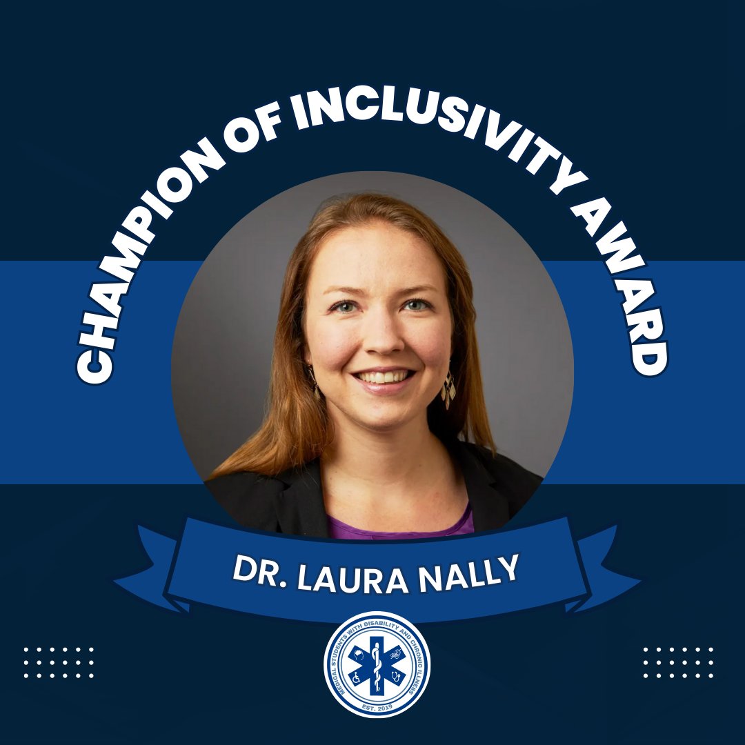 MSDCINational's tweet photo. Congratulations to @drnallypants, our Champion of Inclusivity Award recipient! Dr. Nally is a #PedsEndo at @YaleMed, Faculty Advisor for the Yale #MSDCI Chapter, & clinician scientist working to improve the lives of youth with #T1D.
@YalePediatrics @YaleMedDEI https://t.co/4AUUhjQzBT