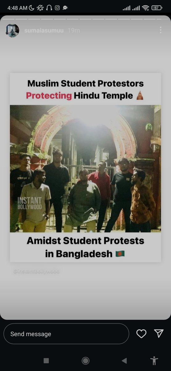 SakibSam86's tweet photo. #HindusAreSafeInBangladesh
#ProtectAllFaiths
#UnitedBangladesh
#SafeCommunities
#CNN #DhruvRathee #AlJazeeraEnglish #BBC #StopSpreadingPropandaAgainstBangladesh#DW
#NewYorkTimes
#MuslimsProtectingHindus
#WeAreAgainstCommunalViolance
#StudentsWithHindus
#BangladeshWithHindus https://t.co/c1mppeIYHD