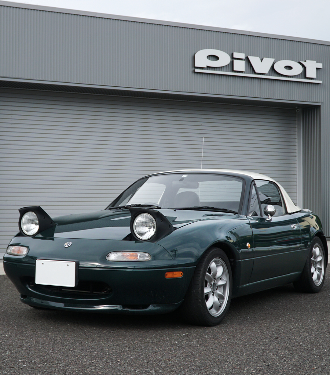 スピリット・オブ・ロードスター Aoshima Initial D NB8C Roadster Omiya Satoshi Ver. (Finished