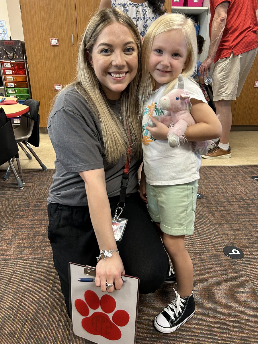 Kindergarten meet the teacher done ✅ 
Of course Sparkles the Unicorn had to come with to check things out. <a href="/ASE_Dalmatians/">Sullivan Elementary</a>
