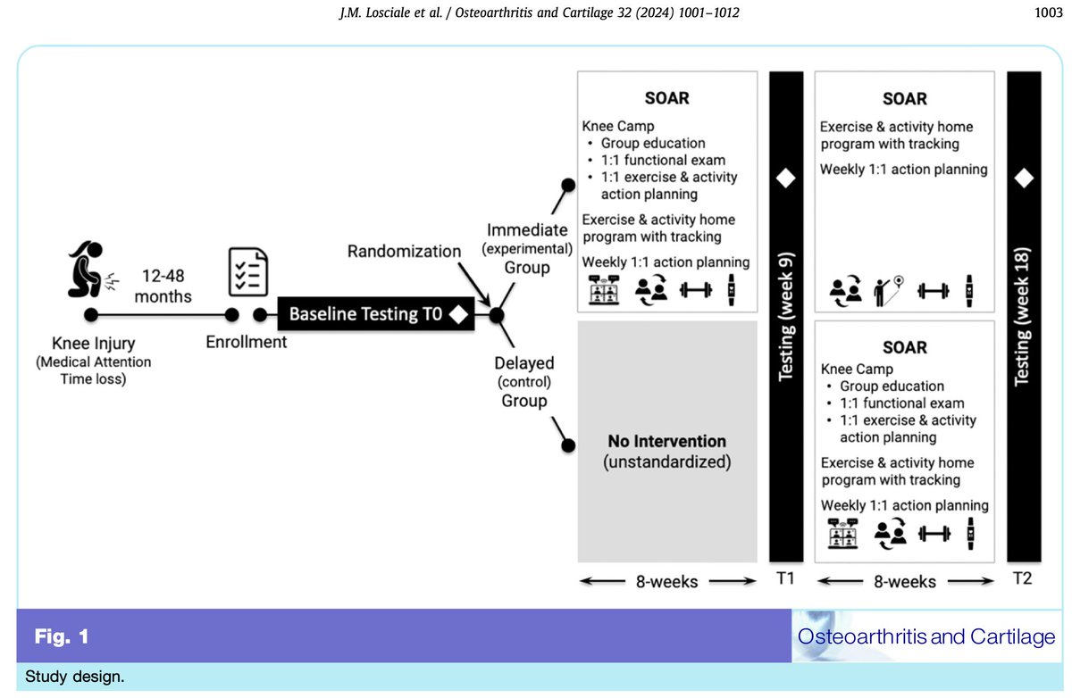 Osteoarthritis and Cartilage Journals (@oacjournal) on Twitter photo ⚠️ NEW <a href="/OACJournal/">Osteoarthritis and Cartilage Journals</a>
Read about an 8-week virtual, PT-guided knee health program (SOAR) to improve outcomes of post-traumatic knee #OA
<a href="/JayLos18/">Justin Losciale, PT, DPT</a> <a href="/jwhittak_physio/">Dr. Jackie Whittaker</a> <a href="/LKTphysio/">Linda Truong // LT</a> @yegphysio <a href="/PhysioKTBroker/">Alison Hoens</a> <a href="/LLi_1/">Linda Li</a> <a href="/MaxiMiciak/">Maxi Miciak PhD🌻forever</a> <a href="/ewa_roos/">Ewa Roos</a> <a href="/Arthritis_ARC/">Arthritis Research Canada</a>
👀 tinyurl.com/9npy3htk ⚠️ NEW <a href="/OACJournal/">Osteoarthritis and Cartilage Journals</a>
Read about an 8-week virtual, PT-guided knee health program (SOAR) to improve outcomes of post-traumatic knee #OA
<a href="/JayLos18/">Justin Losciale, PT, DPT</a> <a href="/jwhittak_physio/">Dr. Jackie Whittaker</a> <a href="/LKTphysio/">Linda Truong // LT</a> @yegphysio <a href="/PhysioKTBroker/">Alison Hoens</a> <a href="/LLi_1/">Linda Li</a> <a href="/MaxiMiciak/">Maxi Miciak PhD🌻forever</a> <a href="/ewa_roos/">Ewa Roos</a> <a href="/Arthritis_ARC/">Arthritis Research Canada</a>
👀 tinyurl.com/9npy3htk