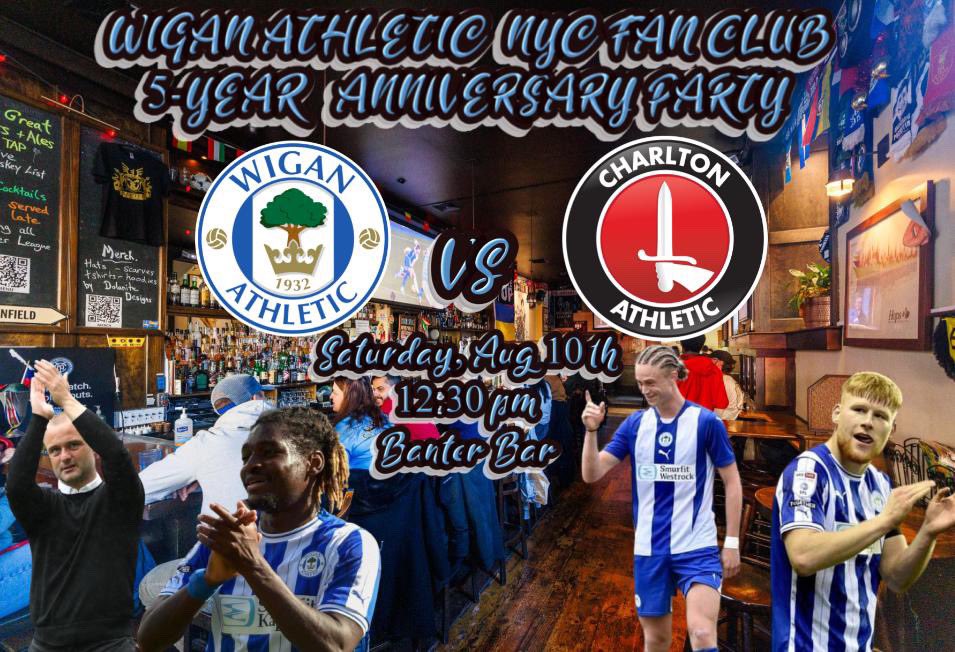 Wigan Athletic NYC Fan Club tweet media