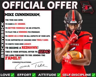 Mike Cunningham (@mikec_desmet) on Twitter photo Excited to receive my official offer from <a href="/SEMOfootball/">SEMO Football</a> !!!! <a href="/CoachOrchard/">Lucas Orchard</a> <a href="/CoachBerb/">Luke Berblinger</a> <a href="/NateLatsch/">Nate Latsch</a> <a href="/JHMerrittJr/">John Merritt 🏈</a> <a href="/CoachPoe1914/">Coach Poe *Trenches Reloaded *</a> <a href="/elitefootball/">EliteFootballAcademy</a> <a href="/JPRockMO/">JP Rock</a> <a href="/HudsonBrewer68/">Hudson Brewer</a> Excited to receive my official offer from <a href="/SEMOfootball/">SEMO Football</a> !!!! <a href="/CoachOrchard/">Lucas Orchard</a> <a href="/CoachBerb/">Luke Berblinger</a> <a href="/NateLatsch/">Nate Latsch</a> <a href="/JHMerrittJr/">John Merritt 🏈</a> <a href="/CoachPoe1914/">Coach Poe *Trenches Reloaded *</a> <a href="/elitefootball/">EliteFootballAcademy</a> <a href="/JPRockMO/">JP Rock</a> <a href="/HudsonBrewer68/">Hudson Brewer</a>