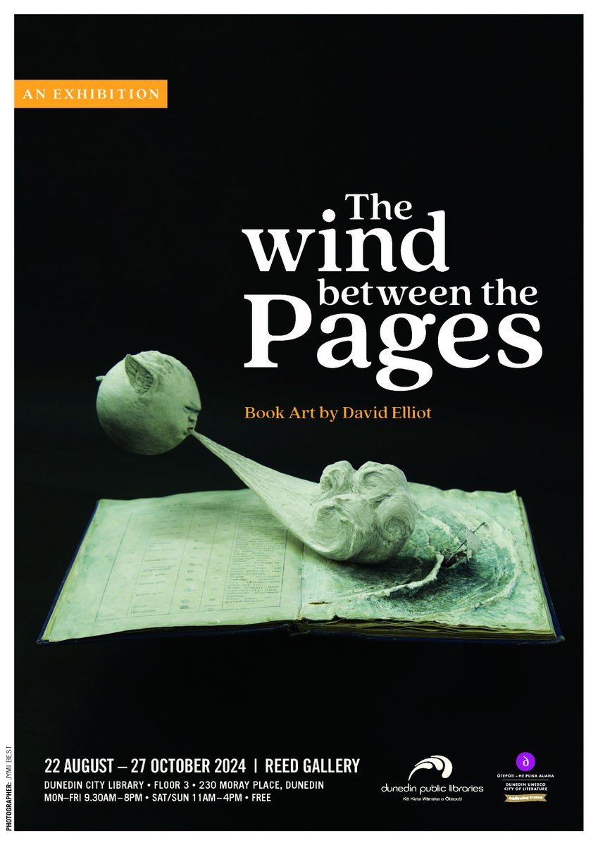 The wind between the Pages Exhibition 22 Aug–27 Oct 24

David Elliot delves into the art of 3D drawing, an exciting and original way of ‘lifting illustrations’ from the pages of the books he loves.

📍Reed Gallery, 3rd floor, Dunedin City Library

🤩Artist’s talk: 22 Aug 5.30 pm