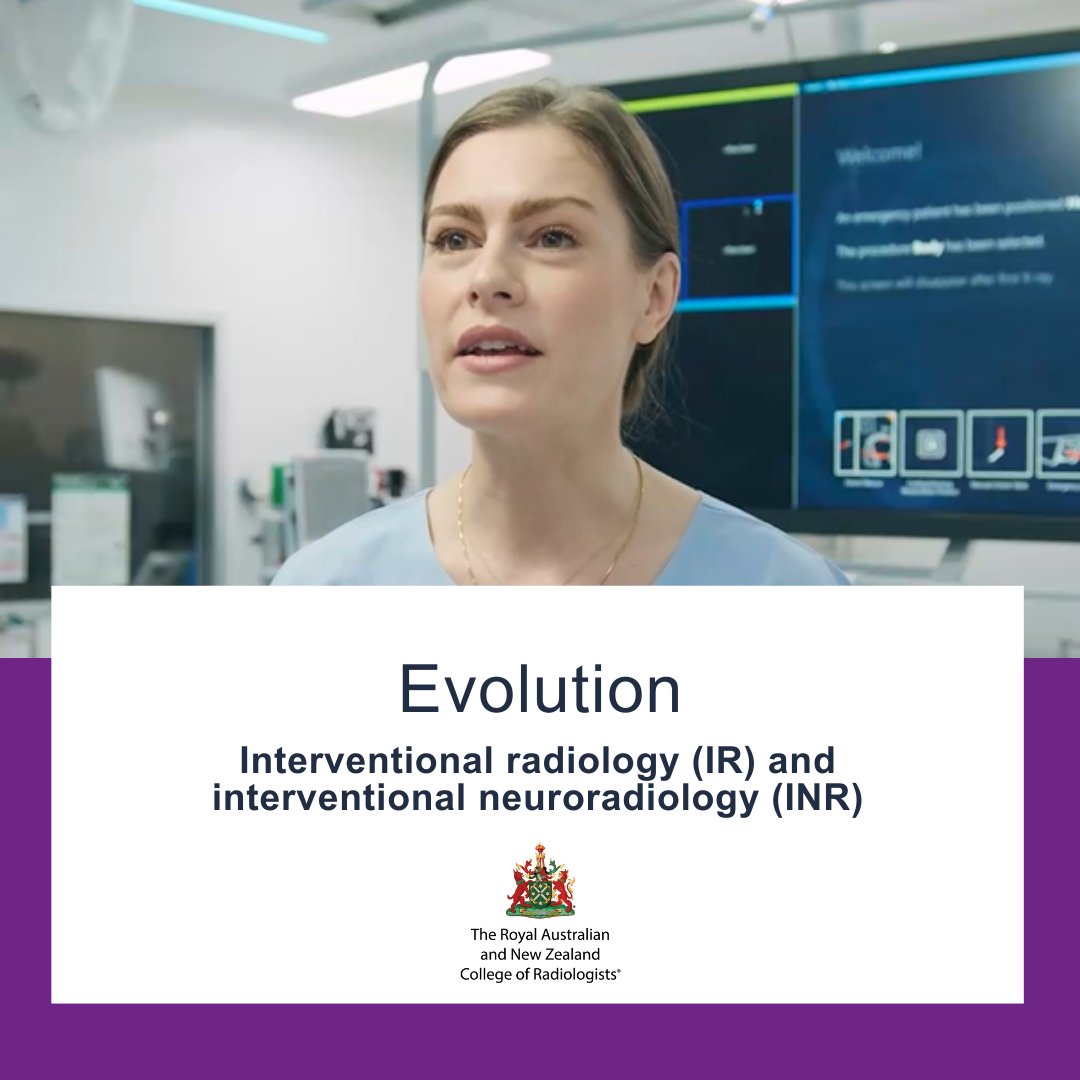RANZCRcollege's tweet photo. We're on the path to recognising IR & INR as formal clinical specialties! These fields have transformed healthcare with minimally invasive, image-guided techniques.
https://t.co/vyzr5gqwfy
#InterventionalRadiology #Neuroradiology #SpecialtyRecognition #RANZCR #PatientCare https://t.co/A5xfL3rLjy