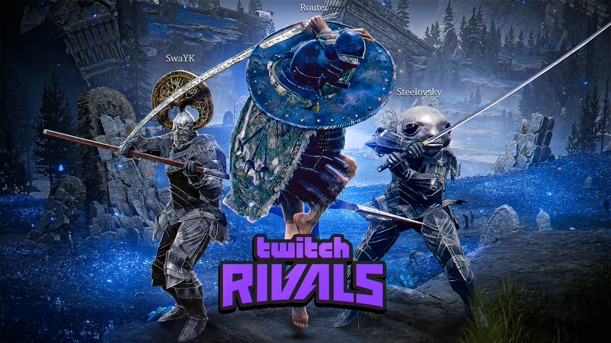 _routers's tweet image. Playing in @Mendo's Elden Ring Challenge on Twitch Rivals
w/ @Steelovsky @SwaYK44 ⚔️

Tomorrow at 4pm CDT