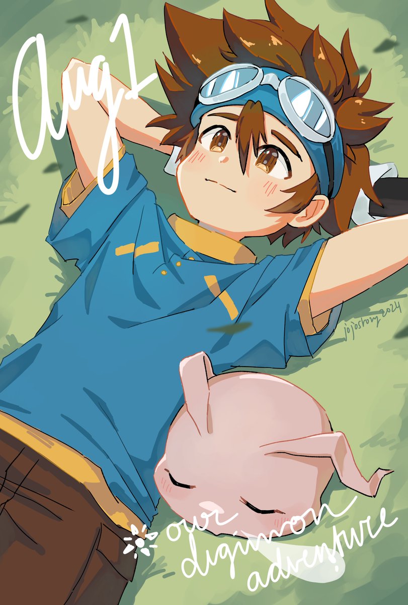 Pretty late but wanted to do a little drawing for Digimon Day!! #DigimonDay