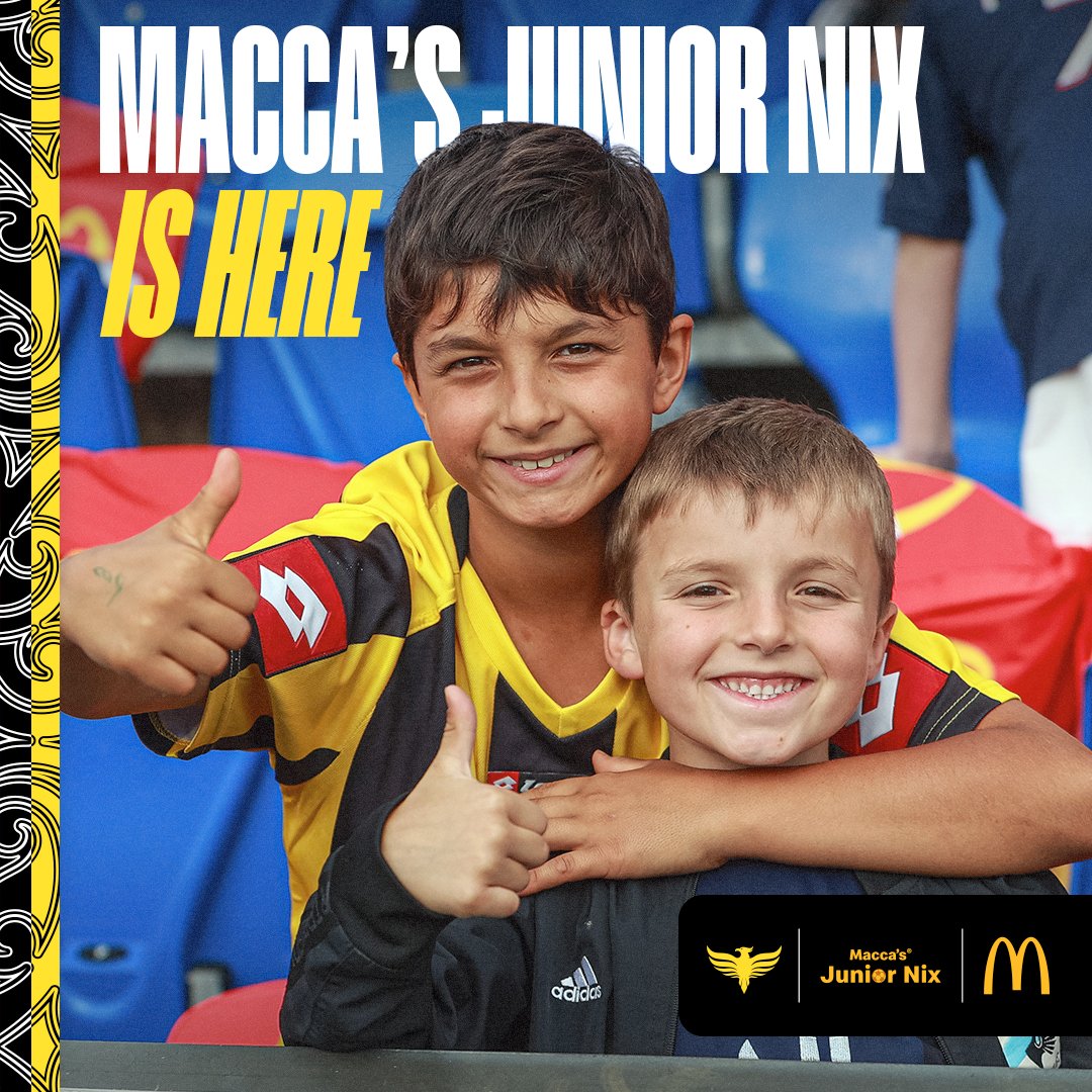 It's here! 🤩

Macca's Junior Nix has arrived in your inbox! ✉️

All U16 footballers registered to a <a href="/CapFootball/">Capital Football</a> club are eligible for a FREE Wellington Phoenix season membership thanks to <a href="/MaccasNZ/">McDonald's NZ</a> 🙌

Check your inbox now to claim your FREE membership!