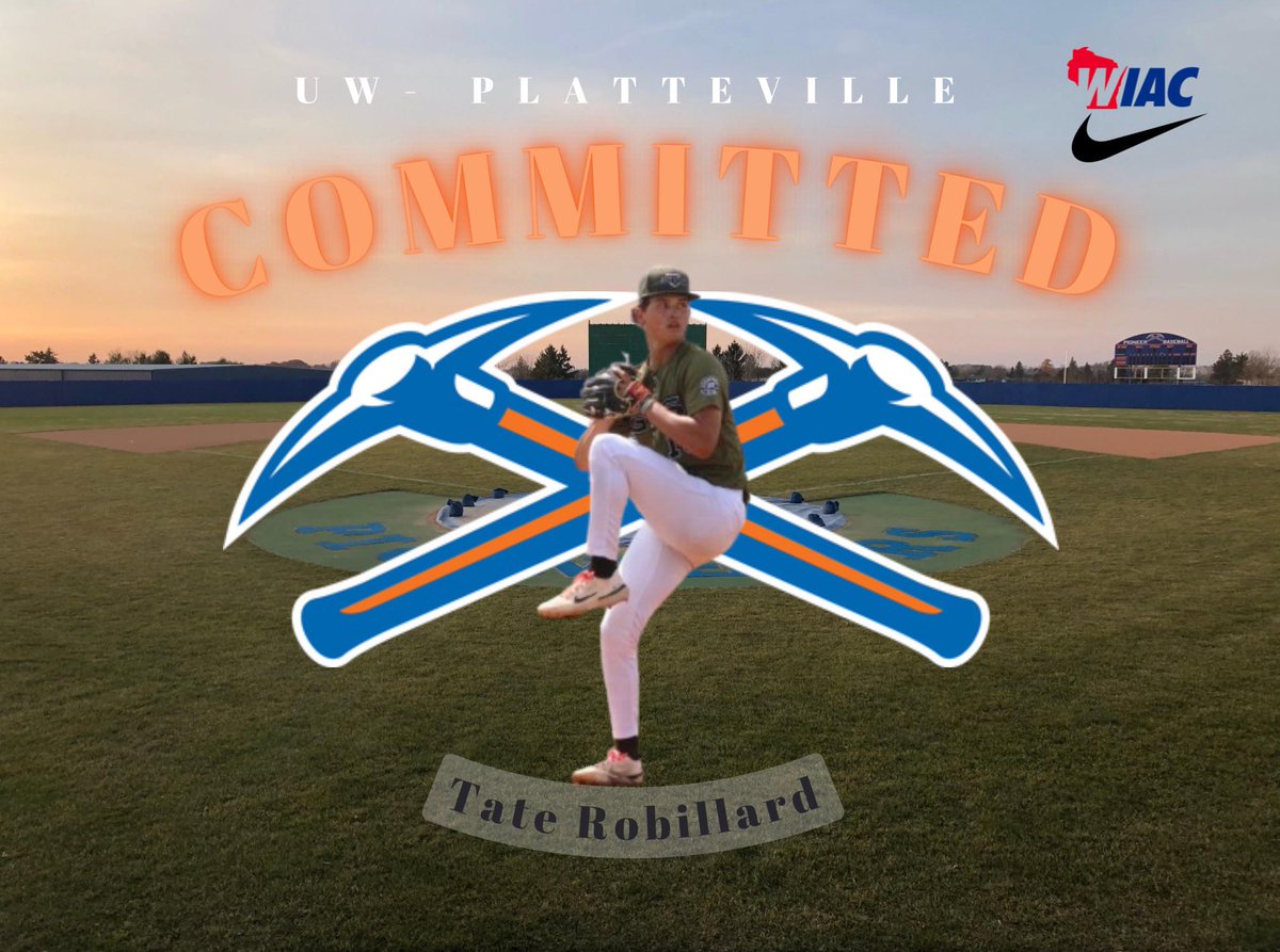 I am beyond excited to announce that I will be continuing my academic and athletic career at the University of Wisconsin-Platteville. I want to thank everybody who has helped me throughout the years. 
Go Pioneers 🔵⛏️🟠