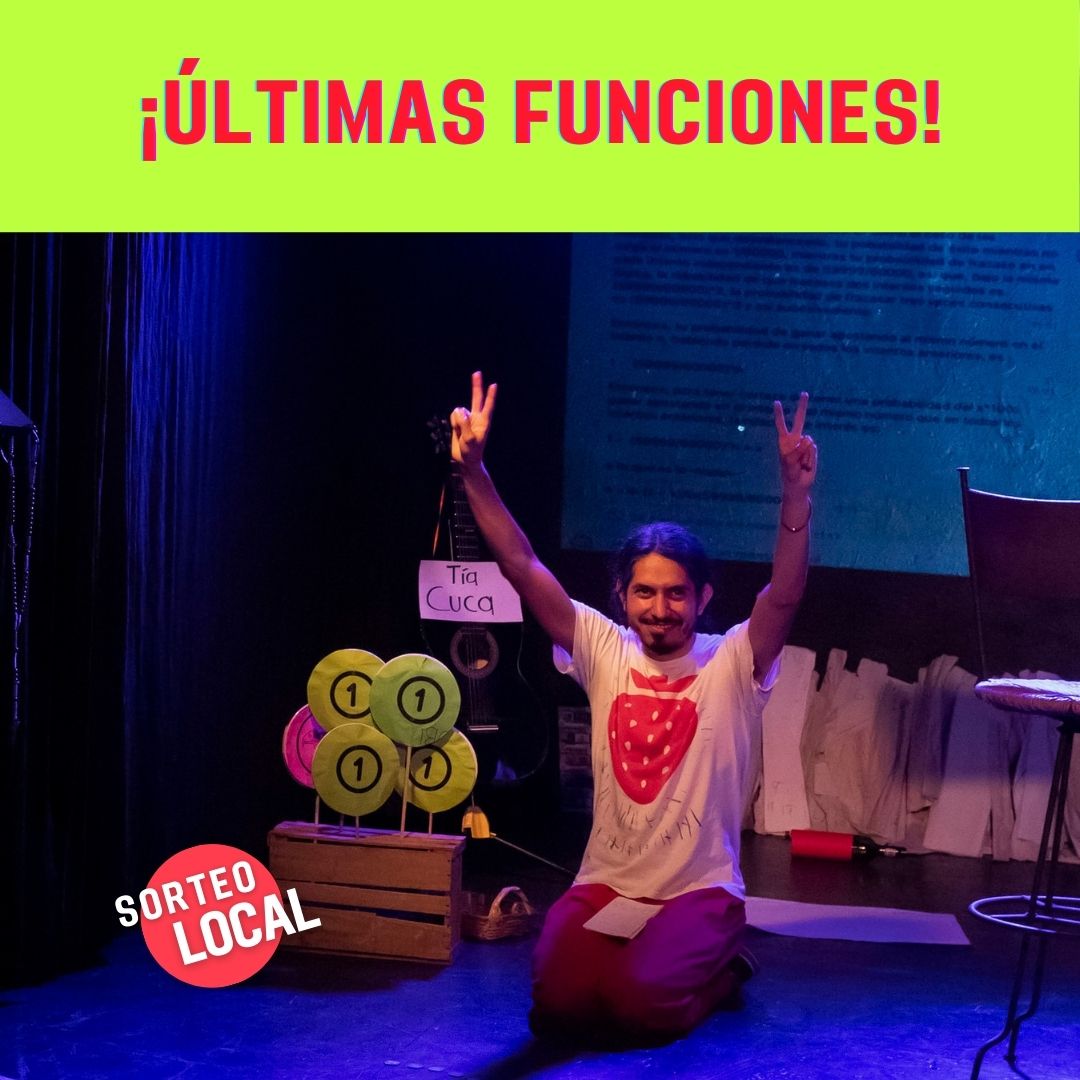 autocultura_'s tweet photo. #SorteoLocal nos hace ganar con cada función 🍓
Sólo nos queda 11, 18 y 25 de agosto en @el77cultural
🎟https://t.co/j9qhh3L7fW https://t.co/feko8wDMIA
