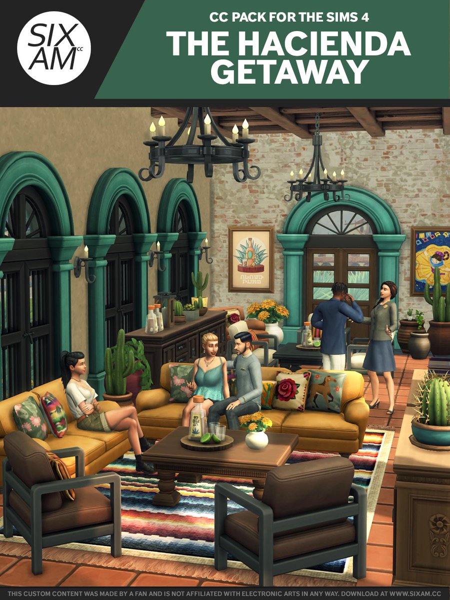 🚨NEW CC ALERT🚨 

Hey Simmers! With the arrival of the "Ciudad Enamorada" I couldn't resist recreating a beautiful spot I visited last year in Los Cabos, Mexico. 😊

Welcome to "El Agave" Hacienda Resort!

GET EARLY ACCESS NOW
▶️ Suscribe to my Patreon