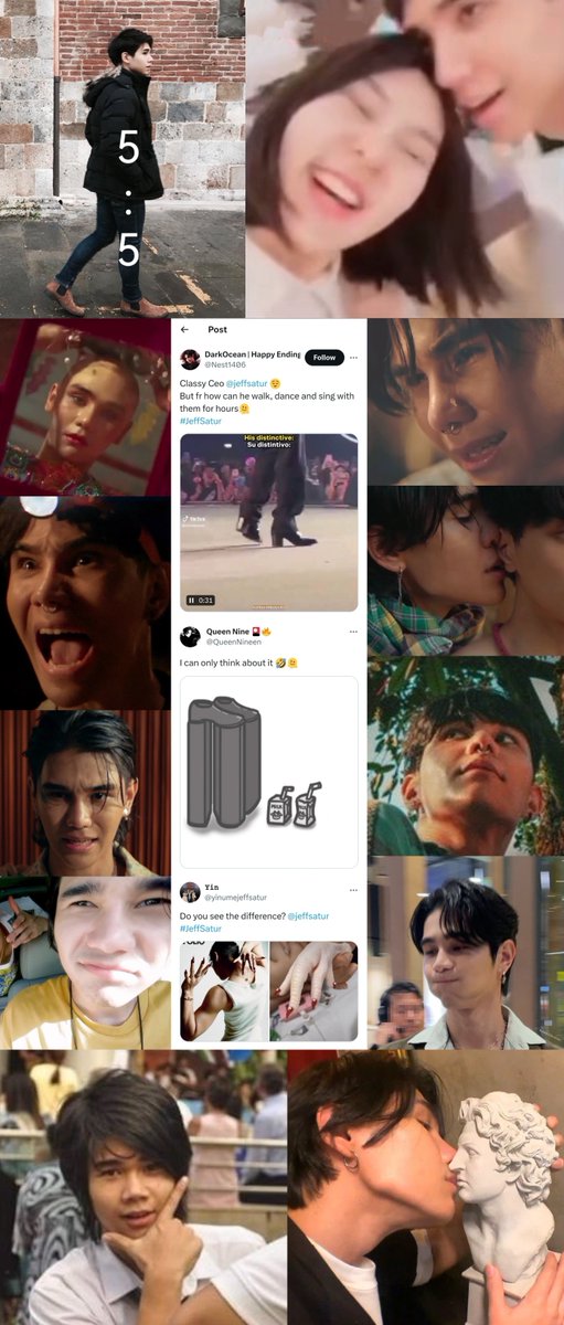 ExtremWildLily's tweet photo. @ArtistAplan @Aplanbkk #JeffSatur is the best candidate for ur boy band's 4th member. He can dance wearing 20cm high heels &amp; take his 3 sons to the Crazy Horse Show to hone their dance skills! His fans are very generous! If they debut, his fans will donate 0.27 THB to them! #Thai https://t.co/hrbFPwmd5k