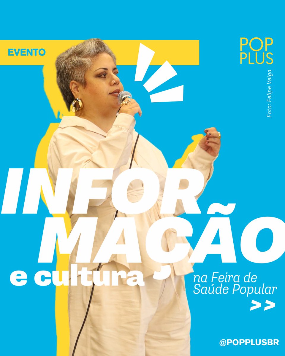 popplusBR's tweet photo. Dia 10 de agosto, o Pop Plus participa pela primeira vez da Feira de Saúde Popular no Galpão Cultural Elza Soares, em Campos Elísios, com o objetivo de gerar impacto social e fortalecer a luta contra a gordofobia. Saiba mais: https://t.co/CoajdpNxUz  #popplus #feiradesaúdepopular https://t.co/ZheYh1aUjD