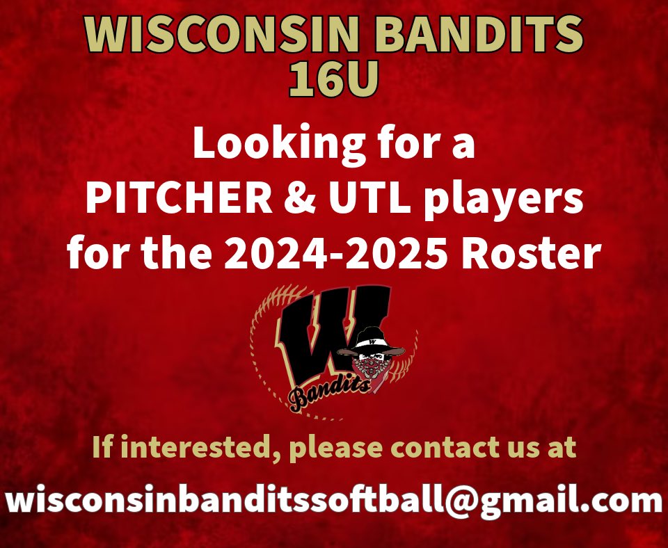 Due to some unexpected changes in rosters, we have some positions open up on a very competitive team