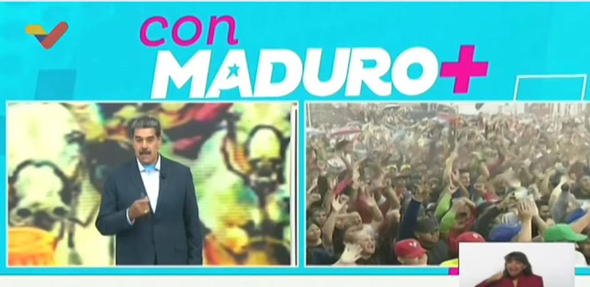 #EnVivo Presidente <a href="/NicolasMaduro/">Nicolás Maduro</a>: Aquellos que ataquen por el color de la piel a gente humilde porque parecen chavistas (…), aquellos que ataquen por su posición político ideológica, como los grupos de delincuentes entrenados y pagados que los comanditos lanzaron hace una