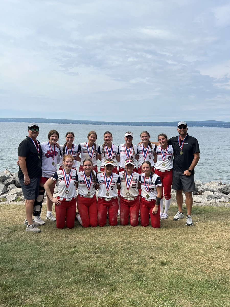 AnnaBattagin's tweet photo. Had an amazing weekend in Petoskey! Our last tournament as Motor City Madness McPherson. We went 6-0 and won the tournament.Thanks to my teammates and coaches for 4 incredible years!❤️

Hitting: .429 AVG, 2 triples, 5 RBI’s

Pitching: 7.1 IP, 4 hits, 7K’s, .000 ERA

@pezzplayers https://t.co/qXxjQ3q68b