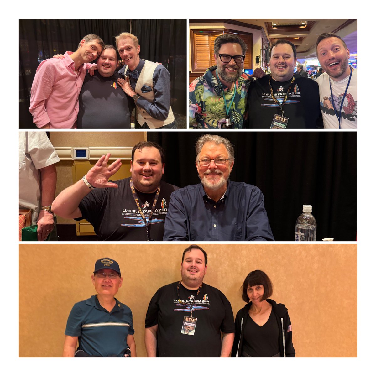 Vegas you have been amazing until next time. #STLV <a href="/CreationEnt/">Creation Entertainment</a> <a href="/CloneStarPod/">The CloneStar Podcast</a> <a href="/SaraMitich/">Sara Mitich</a> <a href="/jonathansfrakes/">Jonathan Frakes</a>
