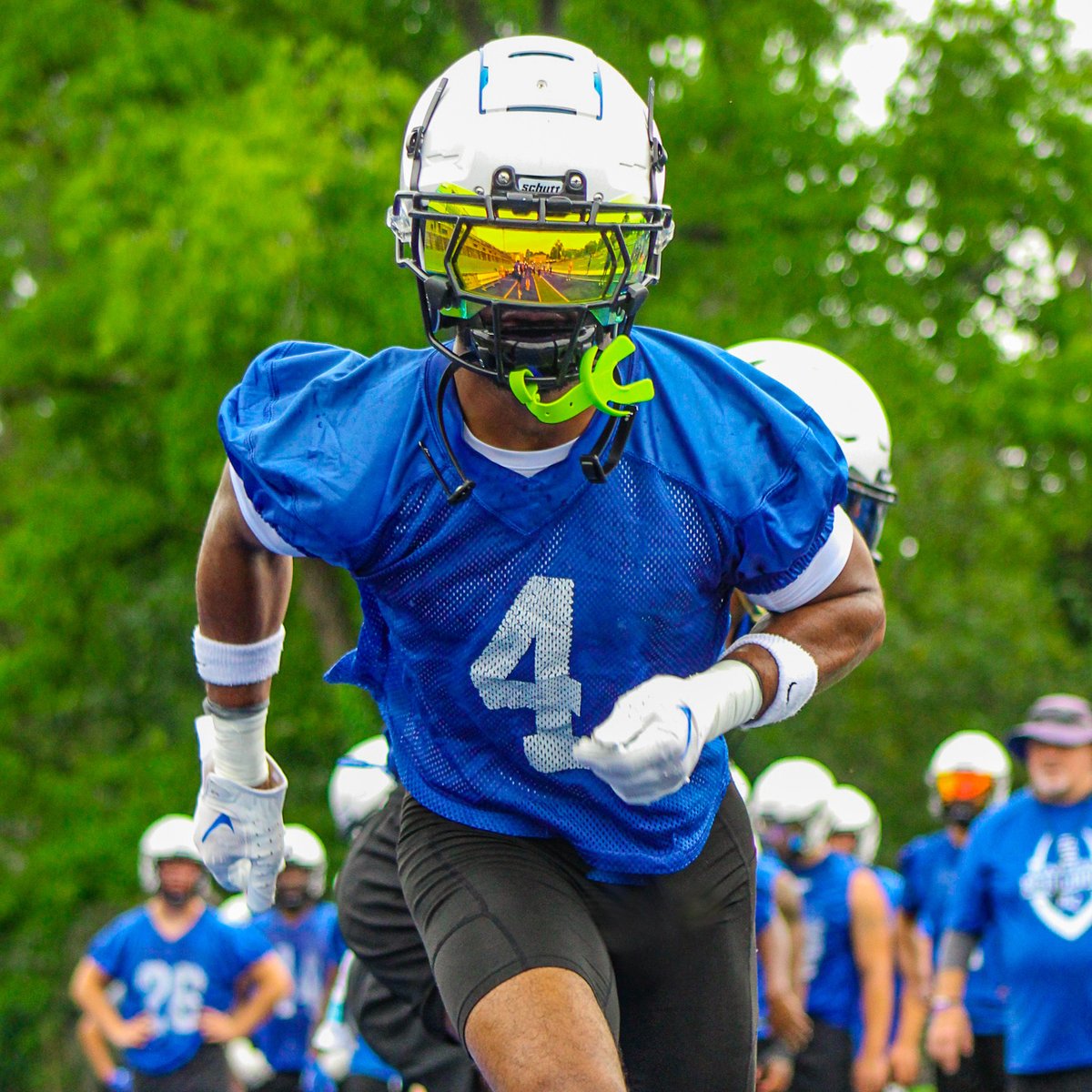 DAY 1⃣! . The 2⃣0⃣2⃣4⃣ season is officially underway for Barton Football with the first practice of the year earlier today at Electric Supply Company Field and Truist Stadium! . 📸📸📸📸 . 🏈🏈🏈🏈 . <a href="/barton_fb/">BartonCollegeFB</a> . #BartonBold . #BCBulldogs