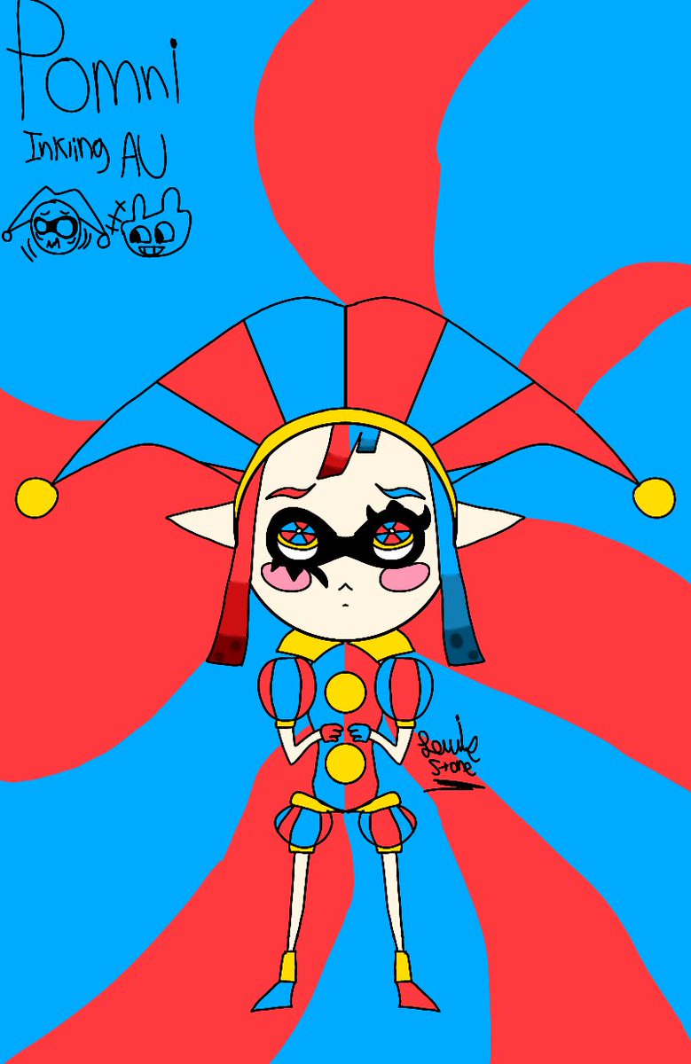 KingLewis100's tweet photo. Haven’t been posting here for a while, but these digital drawings I made will do.

#murderdronesart #theazingdigitalcircusfanart #iblispaint #pomnifanart #octolingoc #splatoon #splatoonart #fypart #glitchproductions https://t.co/hjb3DTMePf