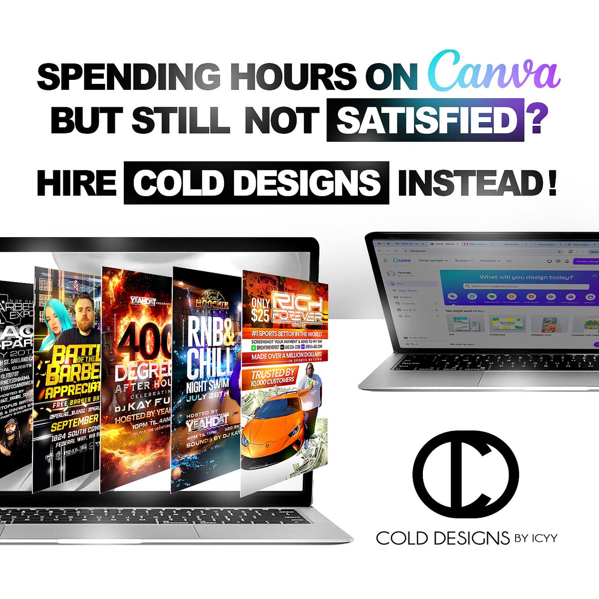MSICYY's tweet photo. Hire Cold Designs By Icyy @colddesignsbyicyy 
For Your Next Project! 
To Inquire Visit https://t.co/vA8CMGykFf https://t.co/4aqReuOrqG