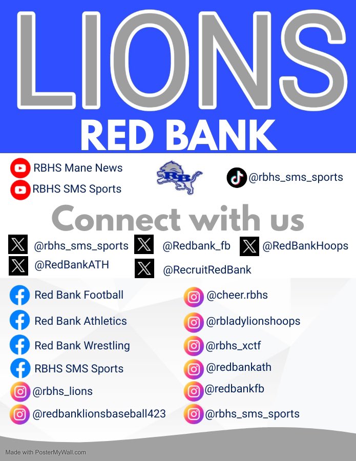 Red Bank Athletics tweet media